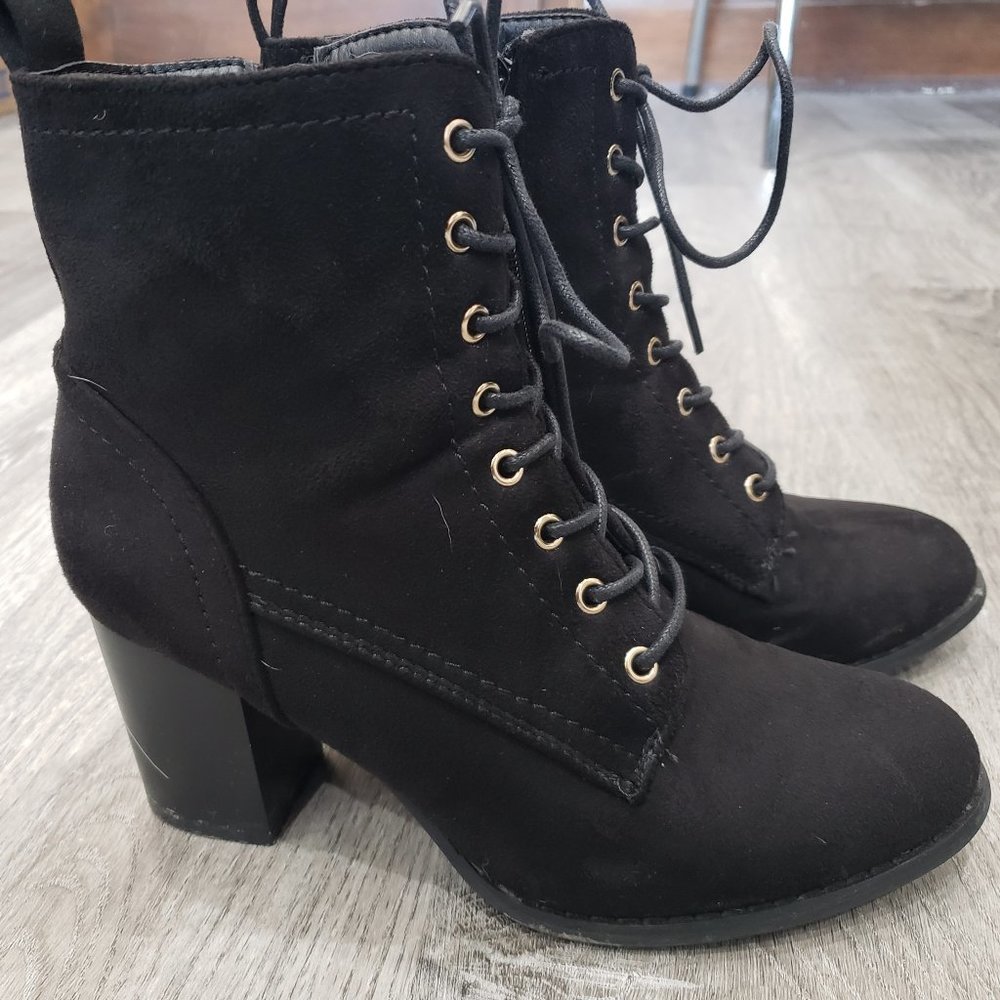 Journee Collection lace up boots